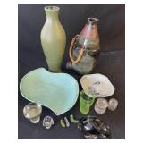 Lot of vintage glass & ceramic items