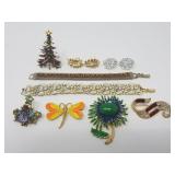 Vintage signed designer jewelry