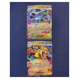 Lot of 2 Charizard Pokï¿½mon cards