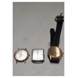 Group of vintage watches Waltham, Turneau, Bulova