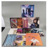 Twelve LP records/ 33rpms
