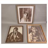 Bundle of Native American photo prints