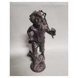 Bronze statue
