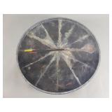 Vintage signed studio art clock by Jeff Sanders