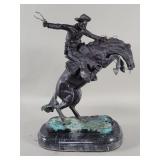 Frederick Remington "Bronco Buster" bronze