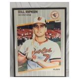 Vintage Bill Ripkin oversized baseball card print