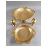 Group of vintage gold encrusted Pickard style