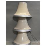 Vintage bamboo style lamp