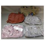 Group of women's bags, some new with tags