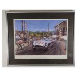 Vintage 'Mille Miglia 1955' limited edition print