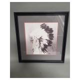 Signed Barbara Gerard Mitchell 'War Bonnet'