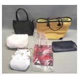 Group of women's handbags