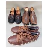 Group of men's shoes & shoe trees, Johnston &
