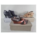 Three pairs of women's shoes