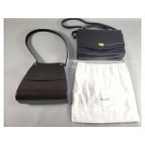 Pair of Bally women's handbag