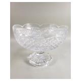 Signed crystal bowl
