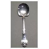 Antique Whiting sterling 'violet' pattern spoon