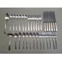 33 piece International sterling flatware