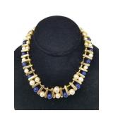 Vintage costume statement necklace