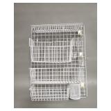 Vintage wall-mount configurable organizer