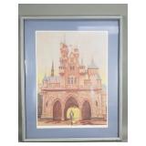 Charles Boyer signed print "Footsteps"