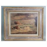 Vintage lithograph of Gordon Grant