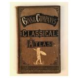 1886 Ginn & Company Classical Atlas
