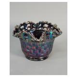 Fenton carnival glass bowl