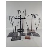 Metal display stands