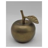 Vintage brass apple-form bell