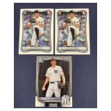 Lot of Cam Schlittler rookie baseball cards