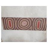 Signed Papunya Tula Aboriginal oil on canvas from