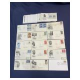 Lot of First Day Issue stamps & envelope