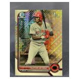2022 Bowman Chrome Elly De La Cruz rookie card