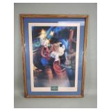 Signed Walt Disney classic collection poster