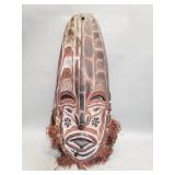 Africa wood tribal mask