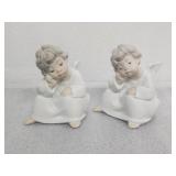 Vintage Lladro " Angel thinking" porcelain