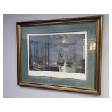 Signed print "Chicago The Barkentine Naiad