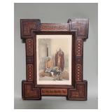 Vintage Betende Araber "Praying Arabs" lithograph