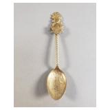 Sterling souvenir spoon "Miss Canada"