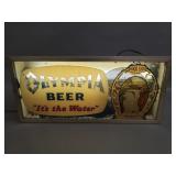 Vintage Olympia Beer sign