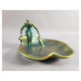 Art Nouveau Zsolnay porcelain trinket dish