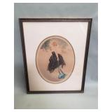 Vintage Signed Louis Icart "Le Bonnet Bleu" print