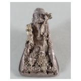 Antique Chinese silver figurine