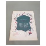 Vintage 1940 Walt Disney presents "Fantasia"