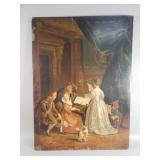 Antique oil on board