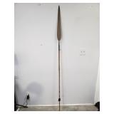 Antique ceremonial spear