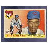 1955 Topps Ernie Banks baseball card