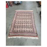 Vintage Afghan Kilim style handmade rug
