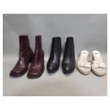 Three pairs of women